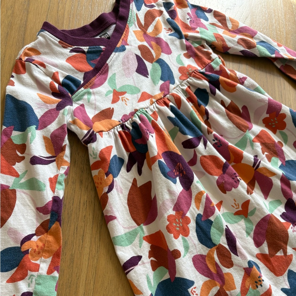 Tea Collection Girls Amazonia Orchids Dress - Picture 4 of 6